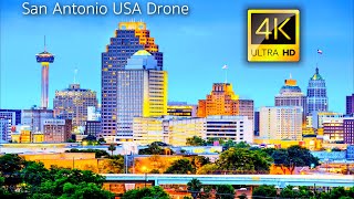 San Antonio, Texas, USA in 4K UHD Drone