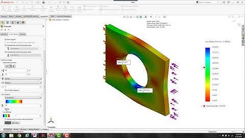 SOLIDWORKS Simulation Tutorial - Plot Legend Options
