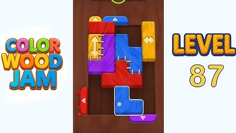 Color Wood Jam Level 87 Walkthrough Solution