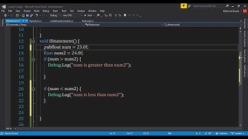 Unity C# Beginner Tutorials - If Statements in Unity #5