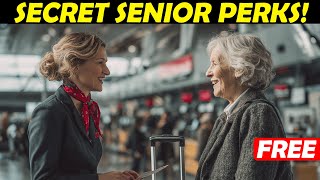 12 HIDDEN Flight Perks Airlines Don't Want Seniors to Know About!