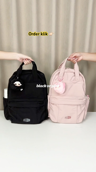 ￼BAGSMART Casual Backpack /  Tas Ransel  14 inch Ringan dan Tahan Air /Travel Backpack