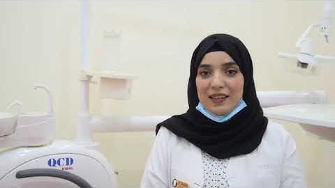 حلم الطفولة يتحقق  الطالبة رنا يوسف في المرحلة الرابعة بكلية طب الاسنان بجامعة اهل البيت عليم السلام