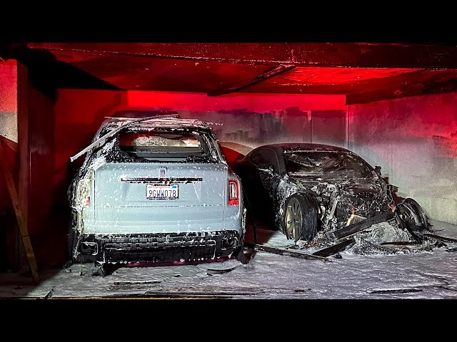 When Car Spotting Goes Terribly Wrong: Rolls Royce & Bentley in Flames class=