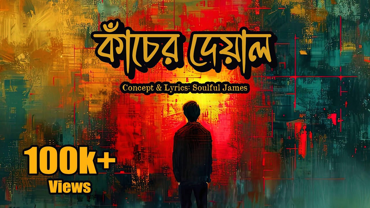 কাঁচের দেয়াল | Kacher Deyal | New Bengali Sad Song | Soulful James