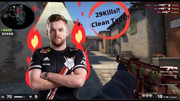 G2 NiKo got 29 Kills in PGL 2021 Stockholm Major. G2 vs NIP inferno. NiKo with his masterpiece taps!