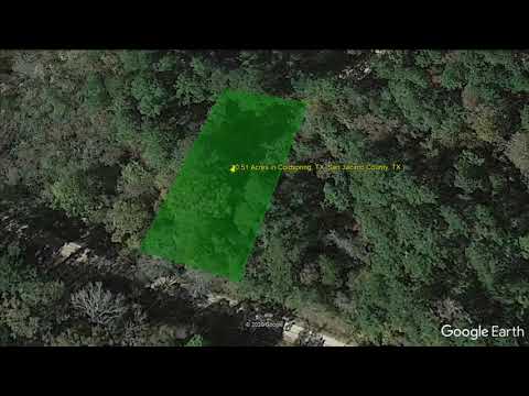 0.51 Acres in Coldspring TX_San Jacinto County TX_Flyover Video