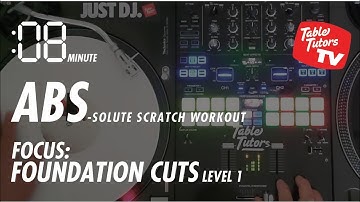 8 MIN SCRATCH WORKOUT  I  FOUNDATION CUTS LVL1  #SKRATCHERCISE #TTMINISESSION