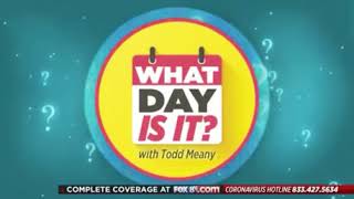 What day is it? With Todd Meany