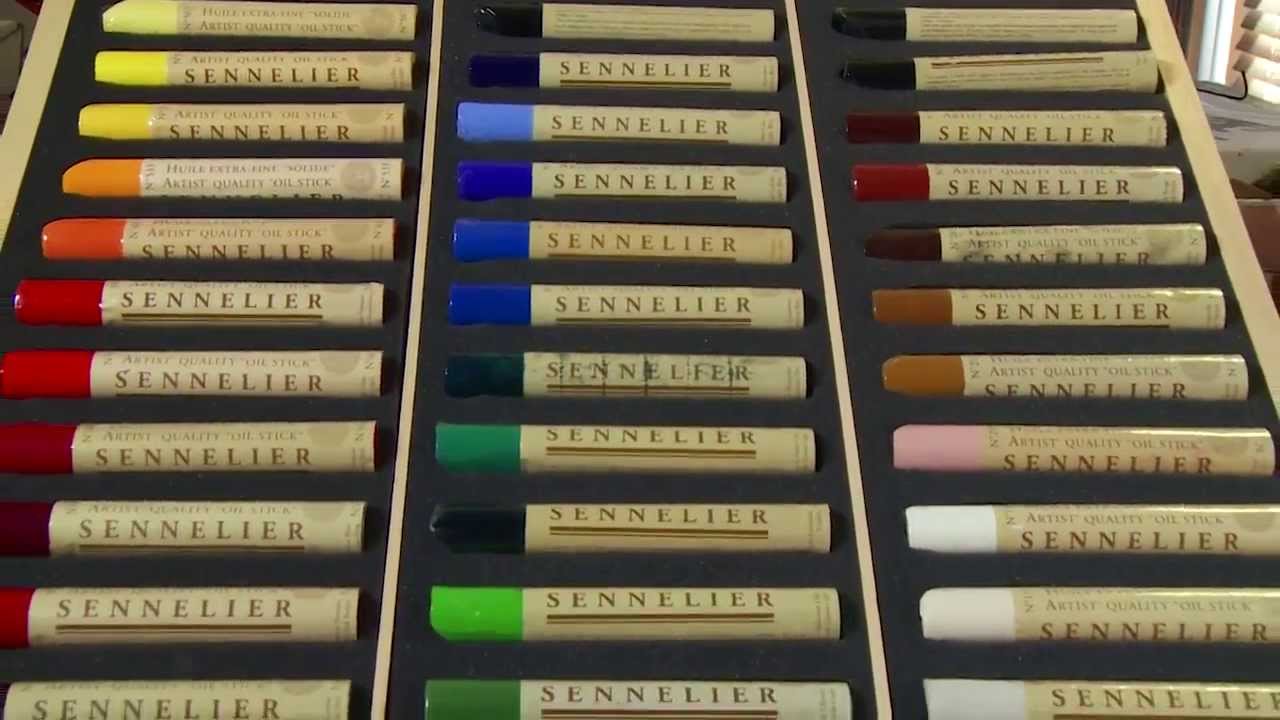 Oil Paints: Sennelier Oil Sticks (review)