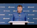 Sean McVay Addresses The Media Ahead Of Sunday's Game Against The Giants