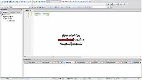how to create a new project using code blocks c++ part 2
