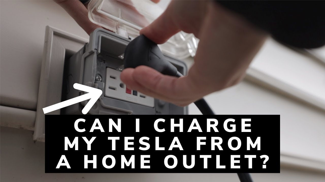 charge tesla standard outlet