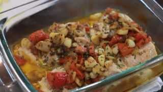How to Make Mediterranean Salmon with Petra Bistro