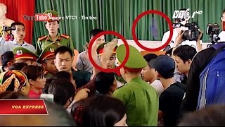Đại diện tòa bị ném dép khi xin lỗi tử tù được minh oan