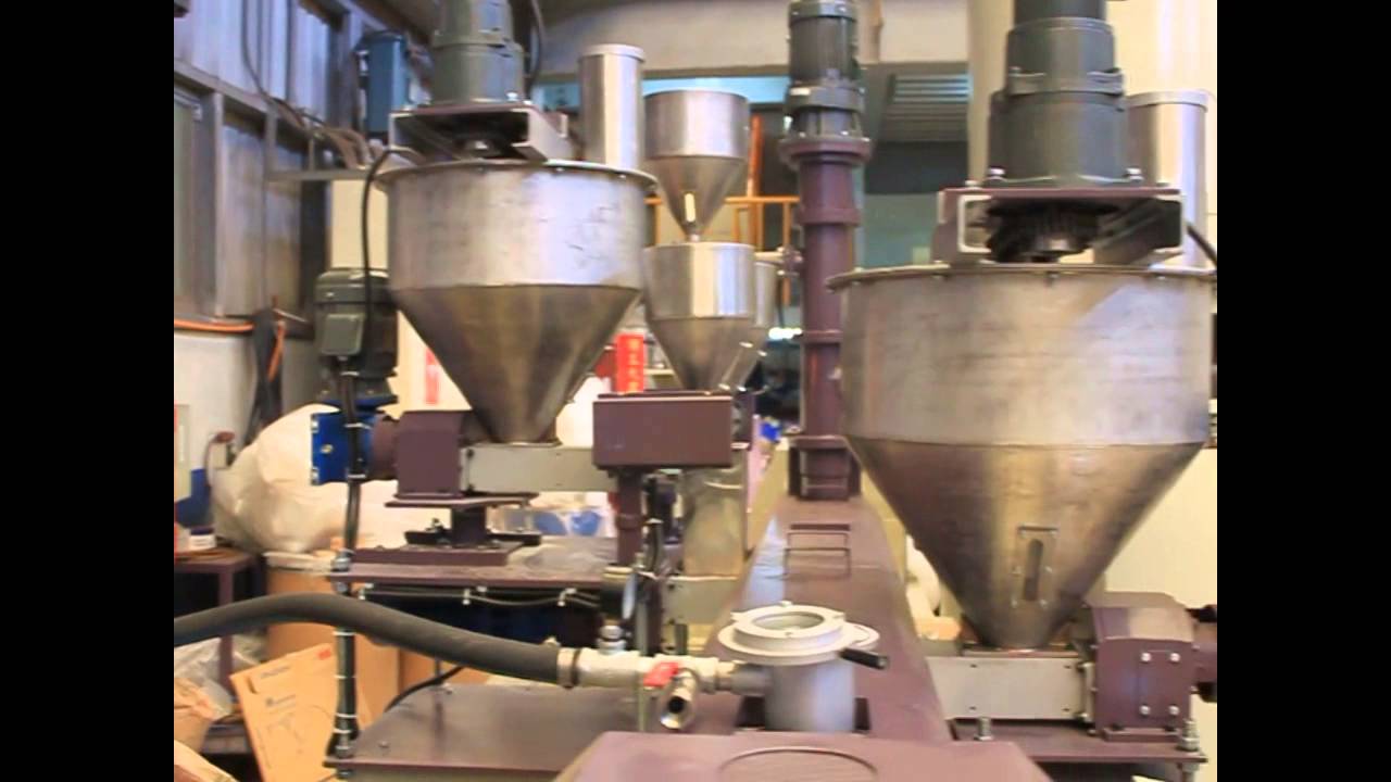 Rotary Cutter Compounding Co-rotary twin screw extrusion & compounding line (EKA62RC/48 THA- 0132 ...