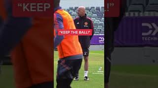 Ten Hag Gets Mad At Traning