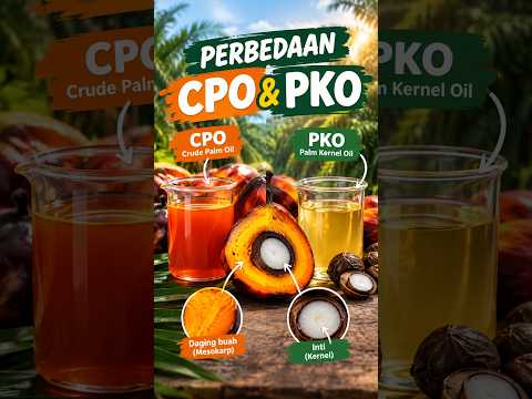 Ternyata Begini Perbedaan CPO dan PKO! #kelapasawit #sawitindonesia #petanisawit #edukasi