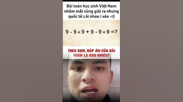 Bài toán số 9 hại não #toanhoc #caudothachdo #caudohacknao #caudotoanhoc