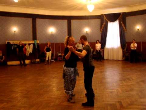 Elvira Malishevskaya y Sergei Belyankin. Giro y Boleos