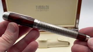 Tibaldi Bentley Mulsanne – Limited Edition Burr Walnut Pen (Only 90 Sterling Silver Made)