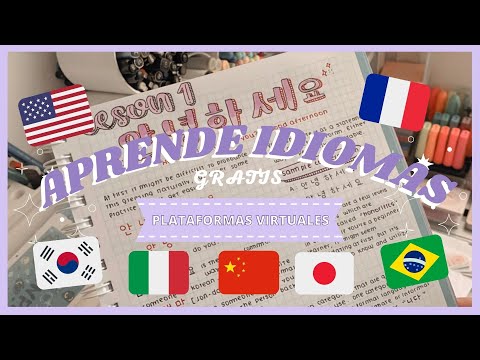 COMO APRENDER IDIOMAS GRATIS 📚💕 PLATAFORMAS ONLINE + RECURSOS GRATUITOS 📲📖📝