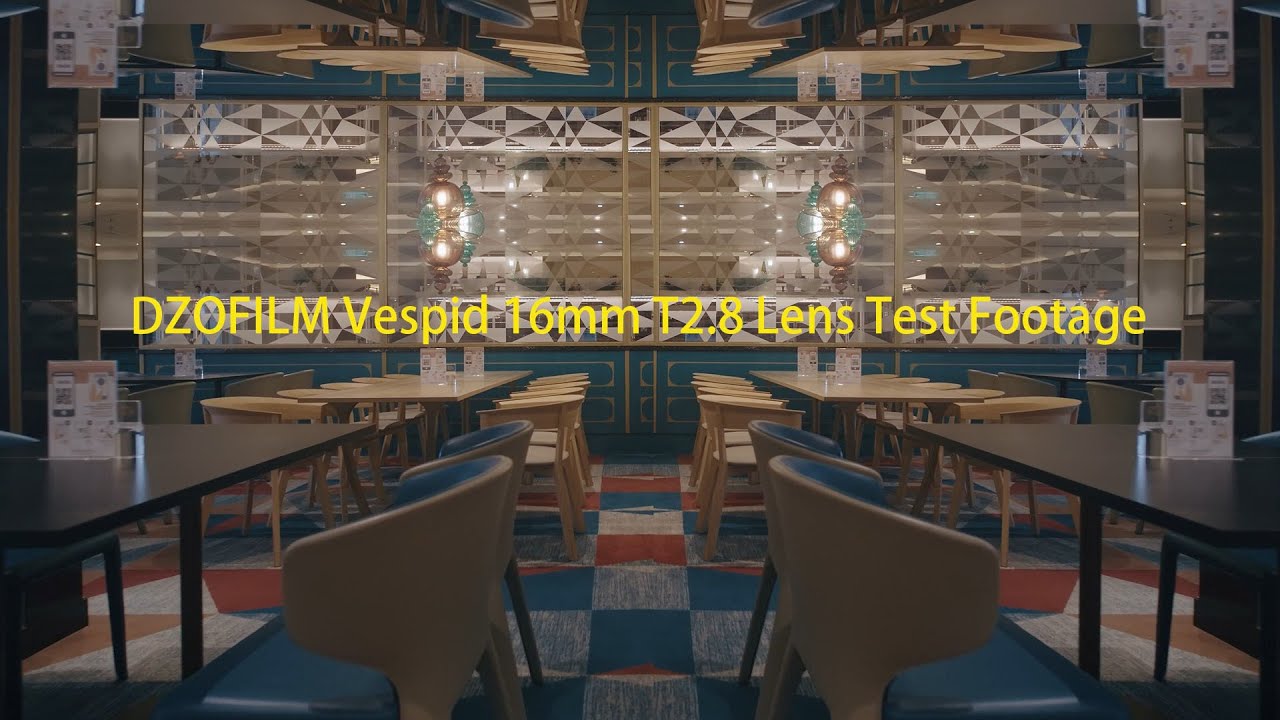 DZOFILM Vespid 16mm T2.8 — lens test footage