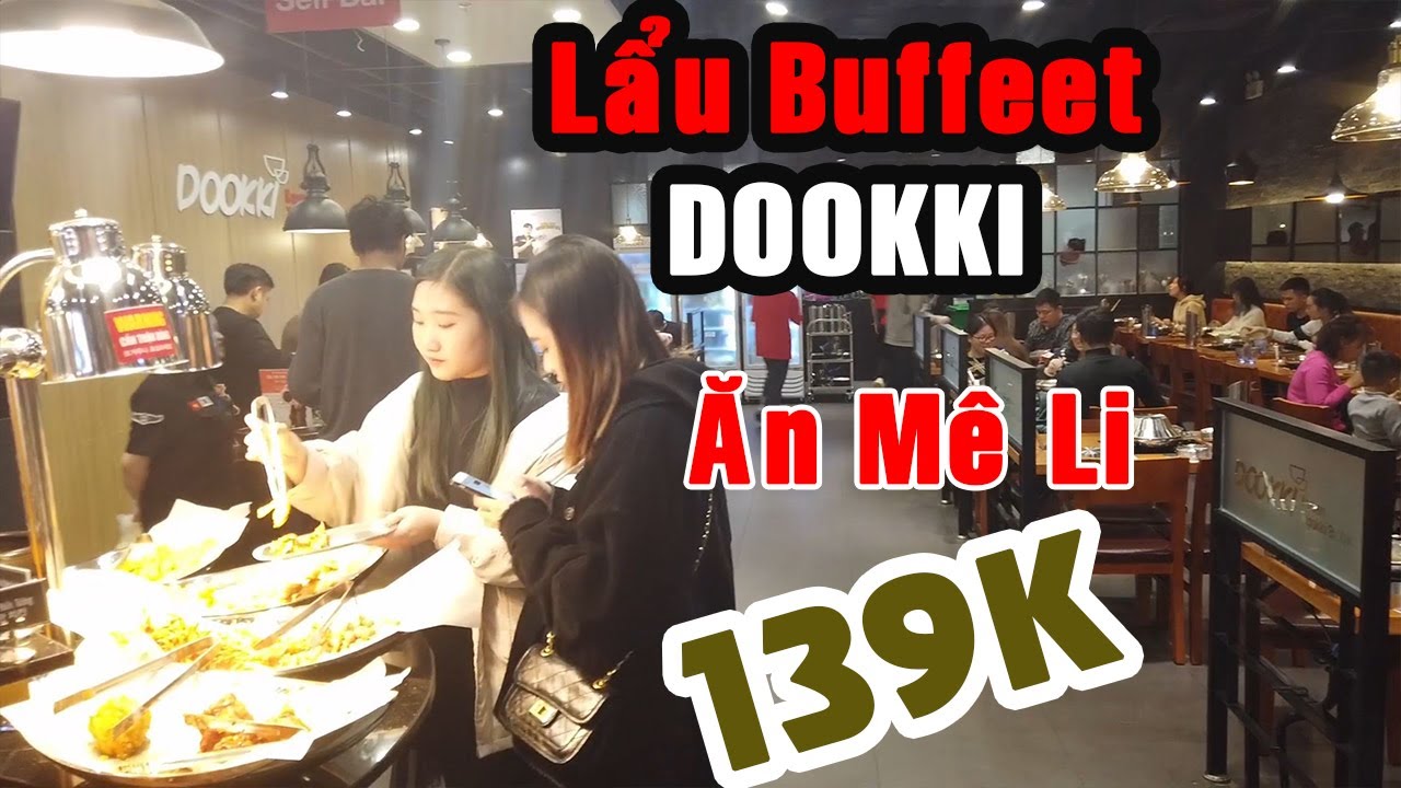 quán ăn hàn quốc ở hải phòng Update 2022 Thực sự PHÊ với Lẩu Buffet Dookki Hàn Quốc tầng 2 Aeon Mall Lê Chân Hải Phòng | Check in Hải Phòng