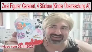 Zwei Figuren Garatiert, 4 Stückne (Kinder Überraschung Ai)