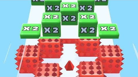 Jelly Run 2048 - All Levels Gameplay Android,ios ( Part - 14)