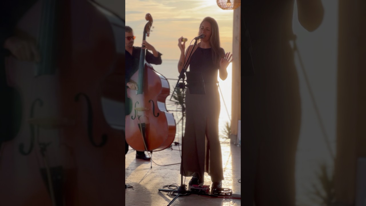 LeKartoon- Unique Trio Performance by the Mediterranean Mallorca Sunset Session #mallorca #music