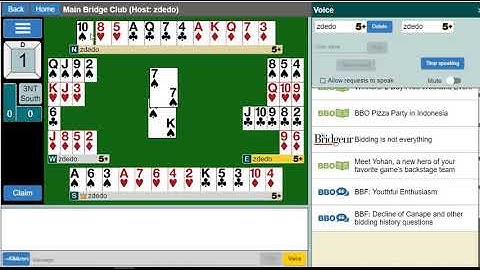 BBO new version walk through