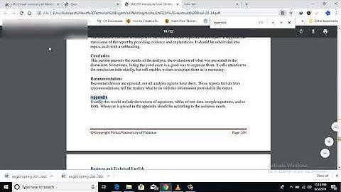 ENG201 Quiz 3 Spring 2019