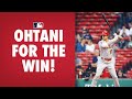 The Angels were down to their last out when Ohtani went deep for the lead!