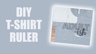 Download Diy T Shirt Ruler Svg With Cricut Youtube