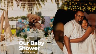 OUR BABY SHOWER & GENDER REVEAL PARTY !!! it’s a baby ...