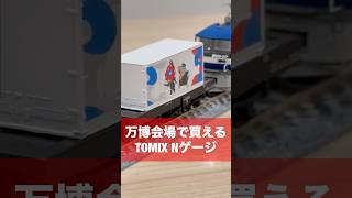 A one-minute review of the N-gauge model trains available at the Expo! #Expo #modeltrains #shorts 新幹線 純金ミニフィギュア