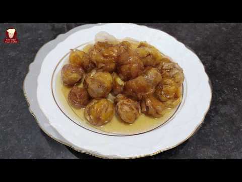 KESTANE ŞEKERİ TARİFİ (Candied Chestnuts Recipe)