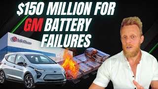 GM and LG reach $150 million settlement for Chevrolet Bolt EV battery fires
