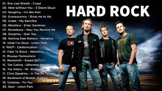 Nikelback, 3 Doors Down, Metallica, Creed, Scorpions - Greatest Hard Rock Songs