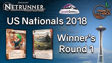 Netrunner - Quetzal vs. Mti Mwekundu - 2018 US National Champs - Winner