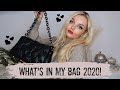 WHAT'S IN MY BAG AUTUMN / FALL 2020!  ZARA QUILTED BAG