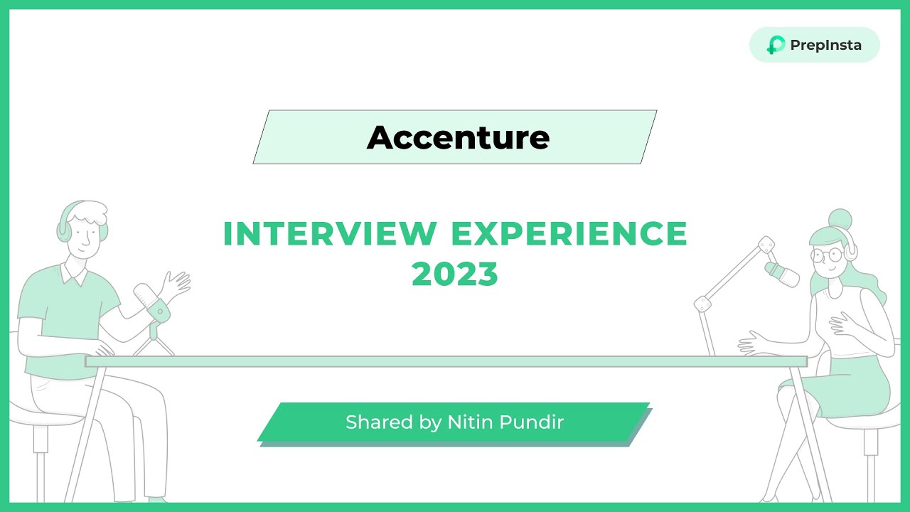 Accenture Interview Experience Shared By - Nitin Pundir - YouTube