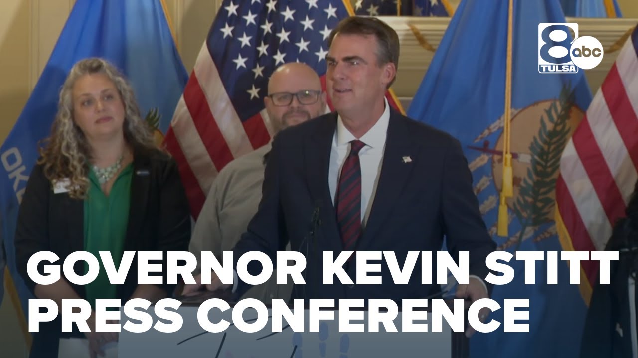 Governor Kevin Stitt Press Conference - YouTube
