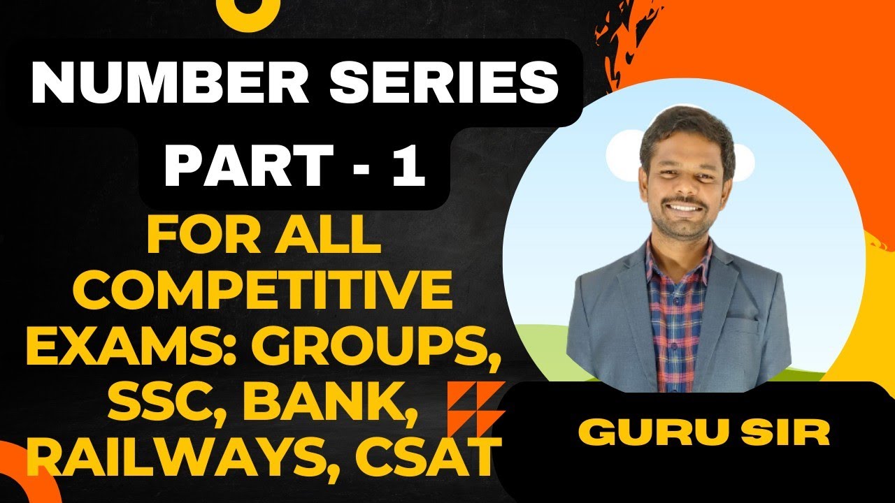 Number Series Part - 1 || REASONING || MENTAL ABILITY || GURU SIR