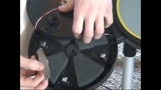 How To Repair/Fix/Mod Rock Band Drums (Coin Mod)