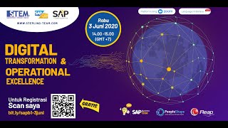 Webinar Digital Transformation and Operational Excellence [2020-06-03] by STEM SAP Gold Partner screenshot 4