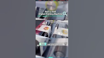 Digital Roll To Roll Printing Machine For Paper Package