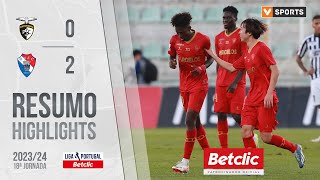 Resumo: Portimonense 0-2 Gil Vicente (Liga 23/24 #18)