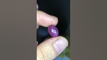 ruby Yên Bái ánh tính có sao nhẹ giá 1 triệu